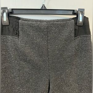 Style & Co. Stretch black tweed pull on pants.